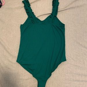‼️LAST CHANCE‼️ BP Green ribbed bodysuit